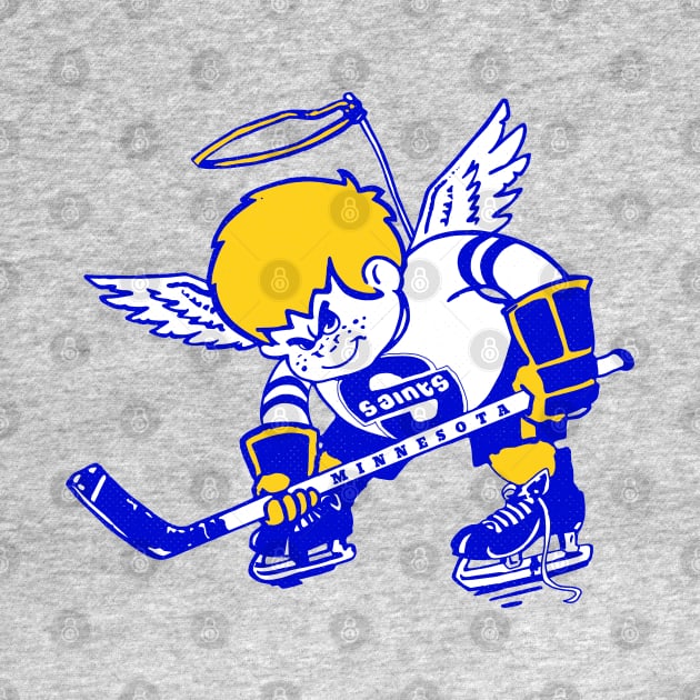 DEFUNCT MINNESOTA FIGHTING SAINTS HOCKEY 1973 by LocalZonly